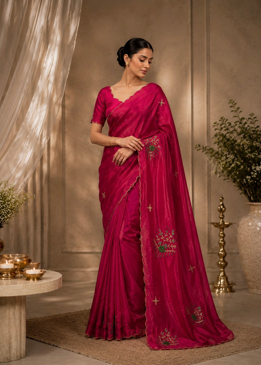 Khassvesh khatli cut saree